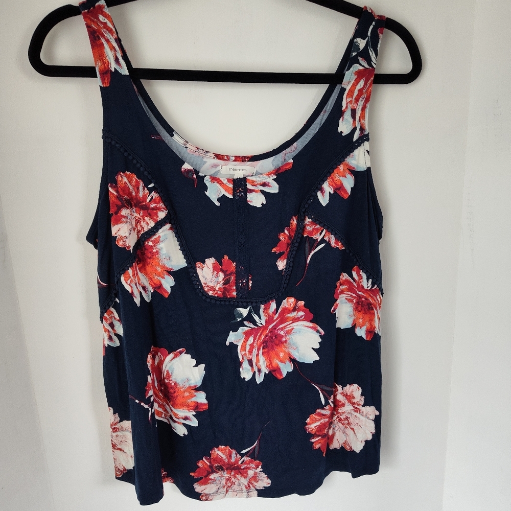 Maurices Floral Tank Top